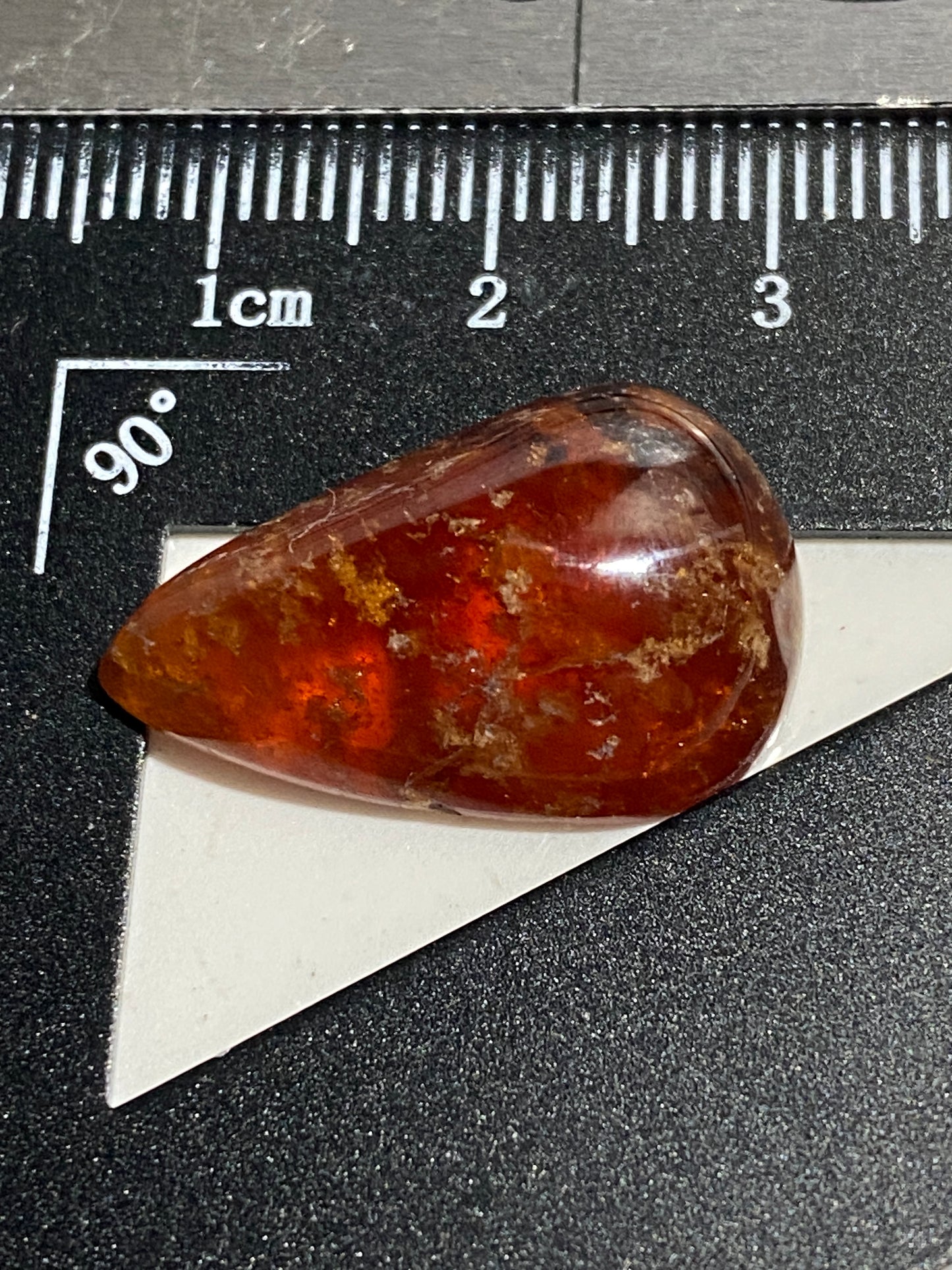 SPESSARTITE GARNET NATURAL GEMSTONE : EAST GRANTS RIDGE, NEW MEXICO, 20.71Ct MFG4838