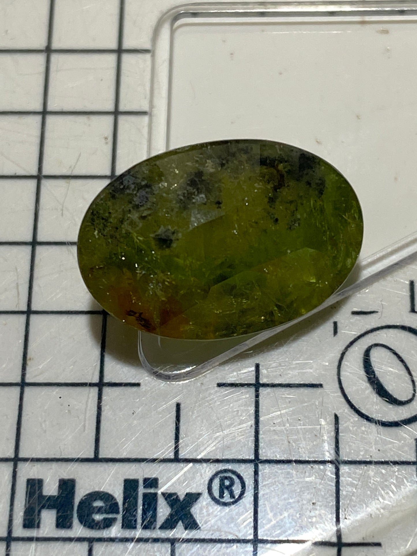GROSSULAR GARNET NATURAL GEMSTONE : MIMINSKY, SAKHA, RUSSIA 18.07Ct MFG4840