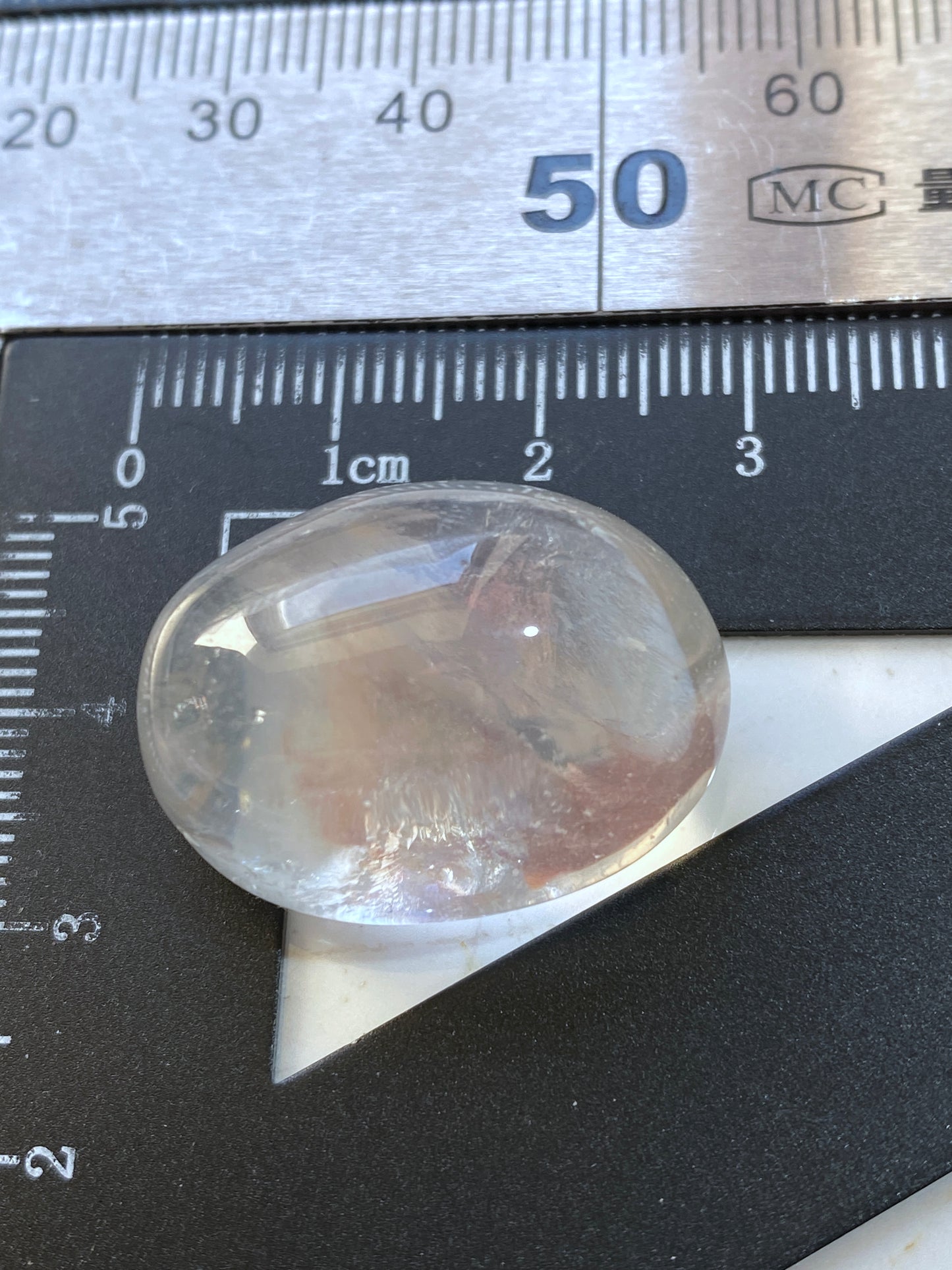 QUARTZ NATURAL GEMSTONE : SOLWEZI, N.W. PROVINCE, ZAMBIA, AFRICA 48.86Ct MFG4841