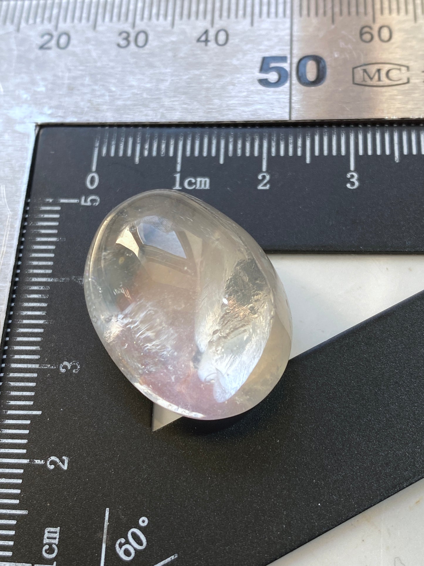 QUARTZ NATURAL GEMSTONE : SOLWEZI, N.W. PROVINCE, ZAMBIA, AFRICA 48.86Ct MFG4841