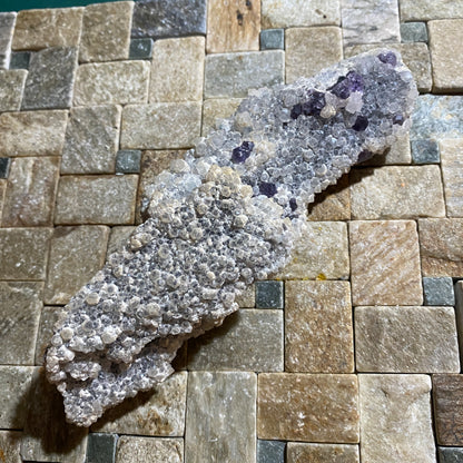 FLUORITE/QUARTZ FASCINATING SPECIMEN : NAICA, CHIHUAHUA, MEXICO 330g. MF5492