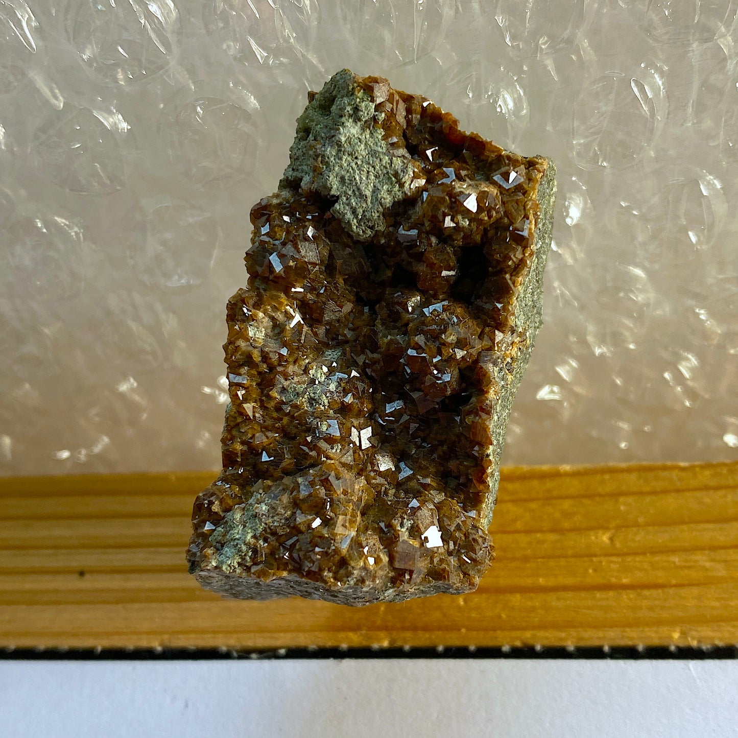 ANDRADITE GARNET CRYSTAL ASSEMBLAGE, SKJERPEMYR MINE, NORWAY 29g MF1562