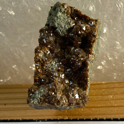 ANDRADITE GARNET CRYSTAL ASSEMBLAGE, SKJERPEMYR MINE, NORWAY 29g MF1562