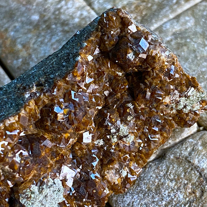 ANDRADITE GARNET CRYSTAL ASSEMBLAGE, SKJERPEMYR MINE, NORWAY 29g MF1562