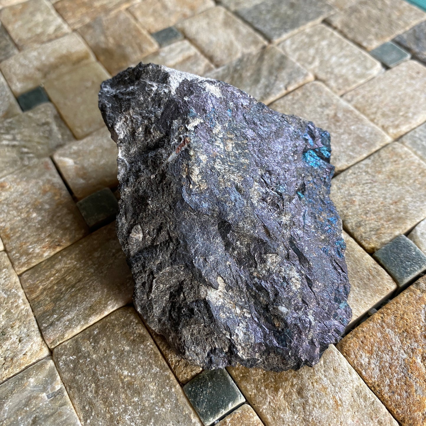 BORNITE ON MATRIX - GORTDRUM MINE, IRELAND  124g MF2377