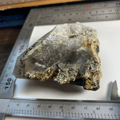 WOLFRAMITE/QUARTZ/PYRITE [ETC] - KARA-OBA DEPOSIT, KAZAKHSTAN,  350g MF2378