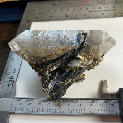 WOLFRAMITE/QUARTZ/PYRITE [ETC] - KARA-OBA DEPOSIT, KAZAKHSTAN,  350g MF2378