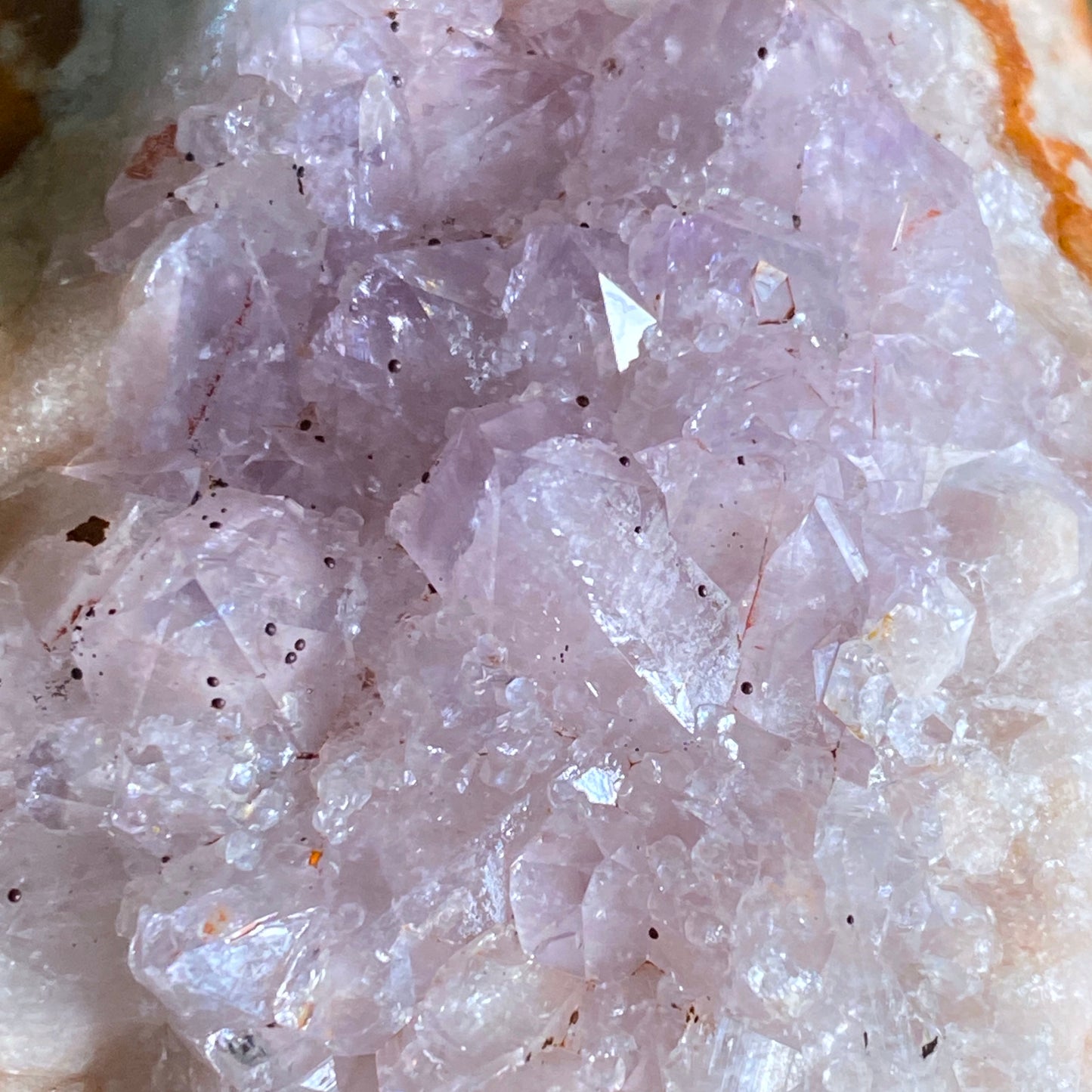 AMETHYST QUARTZ, DULCOTE QUARRY, SOMERSET RARE SPECIMEN 334g MF1565