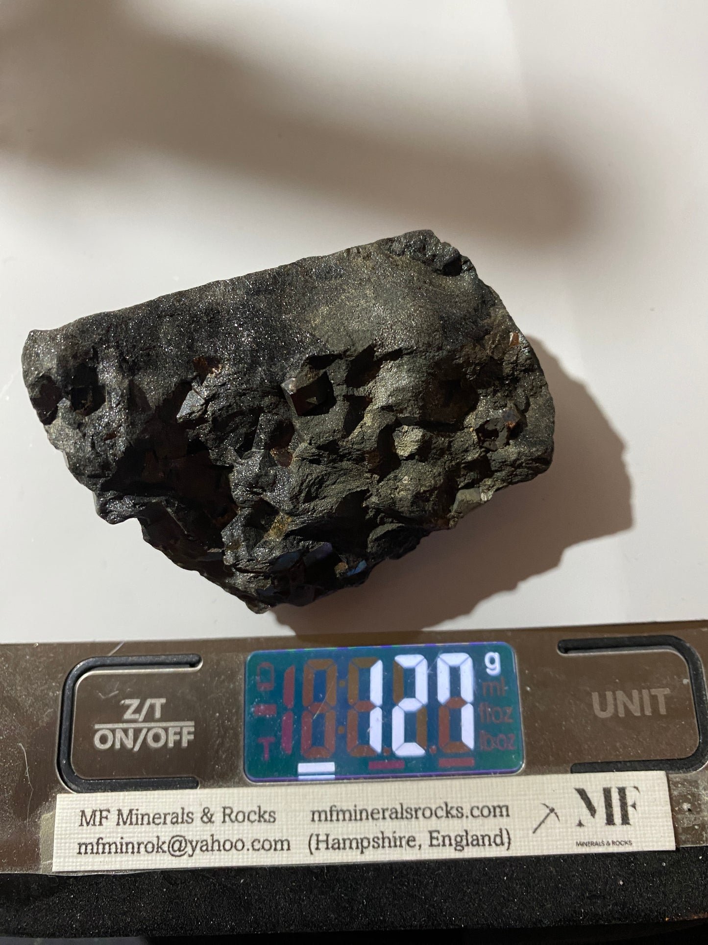 ALMANDINE IN BIOTITE SCHIST : STOLLBERG, KOPPARBERG, SWEDEN 127g. MF4835