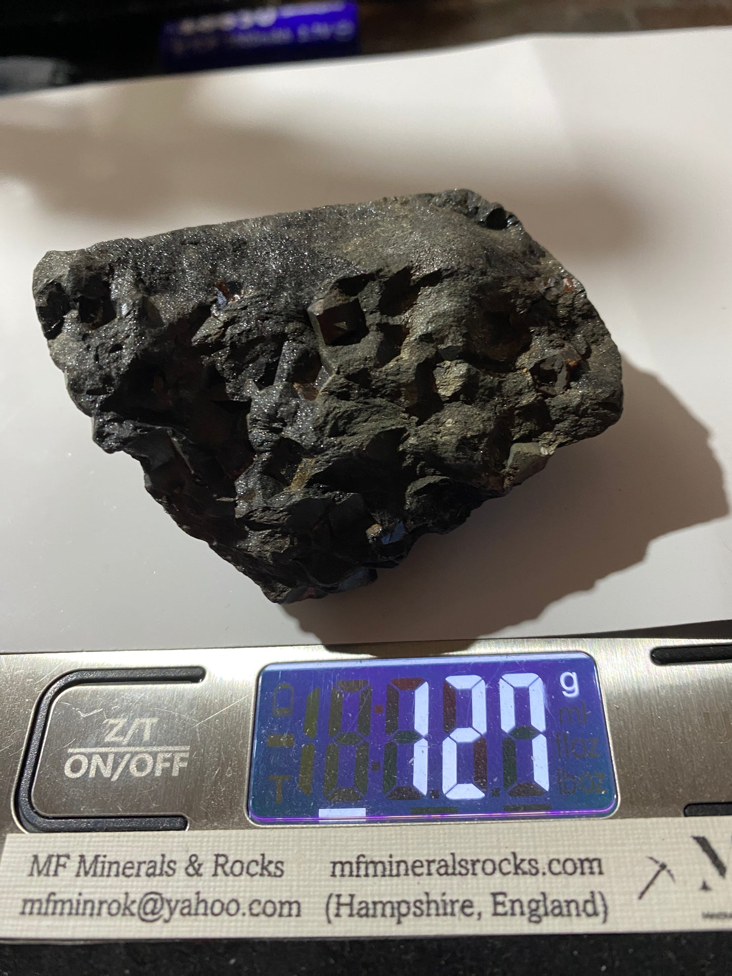 ALMANDINE IN BIOTITE SCHIST : STOLLBERG, KOPPARBERG, SWEDEN 127g. MF4835