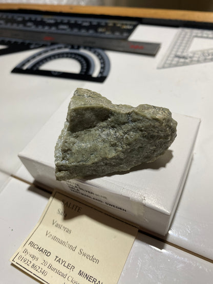 SALITE : SALA SILVER MINE, SALA, VASTMANLAND, SWEDEN : 50g MF4838