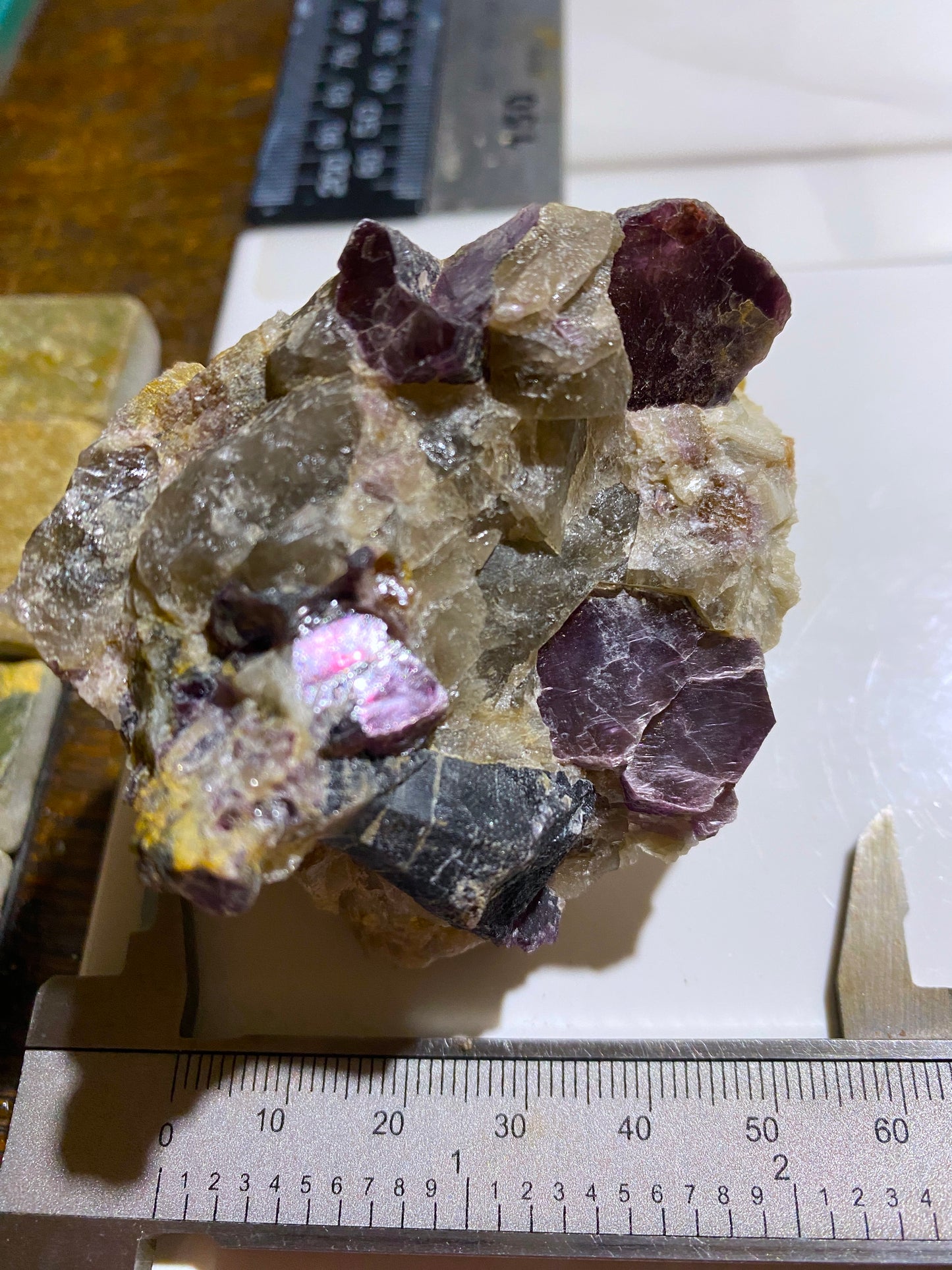 LEPIDOLITE : VARUTRASK, SKELLEFTIA, VASTERBOTTN. SWEDEN 149g MF4839