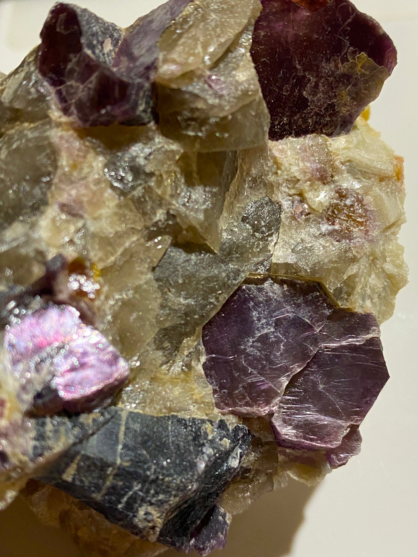 LEPIDOLITE : VARUTRASK, SKELLEFTIA, VASTERBOTTN. SWEDEN 149g MF4839