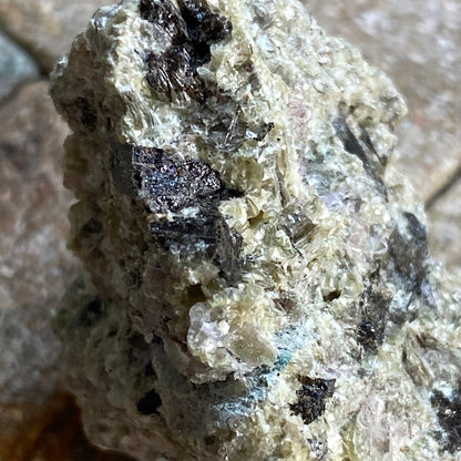 CASSITERITE ETC FROM WHEAL GORLAND, CORNWALL 15g MF2387