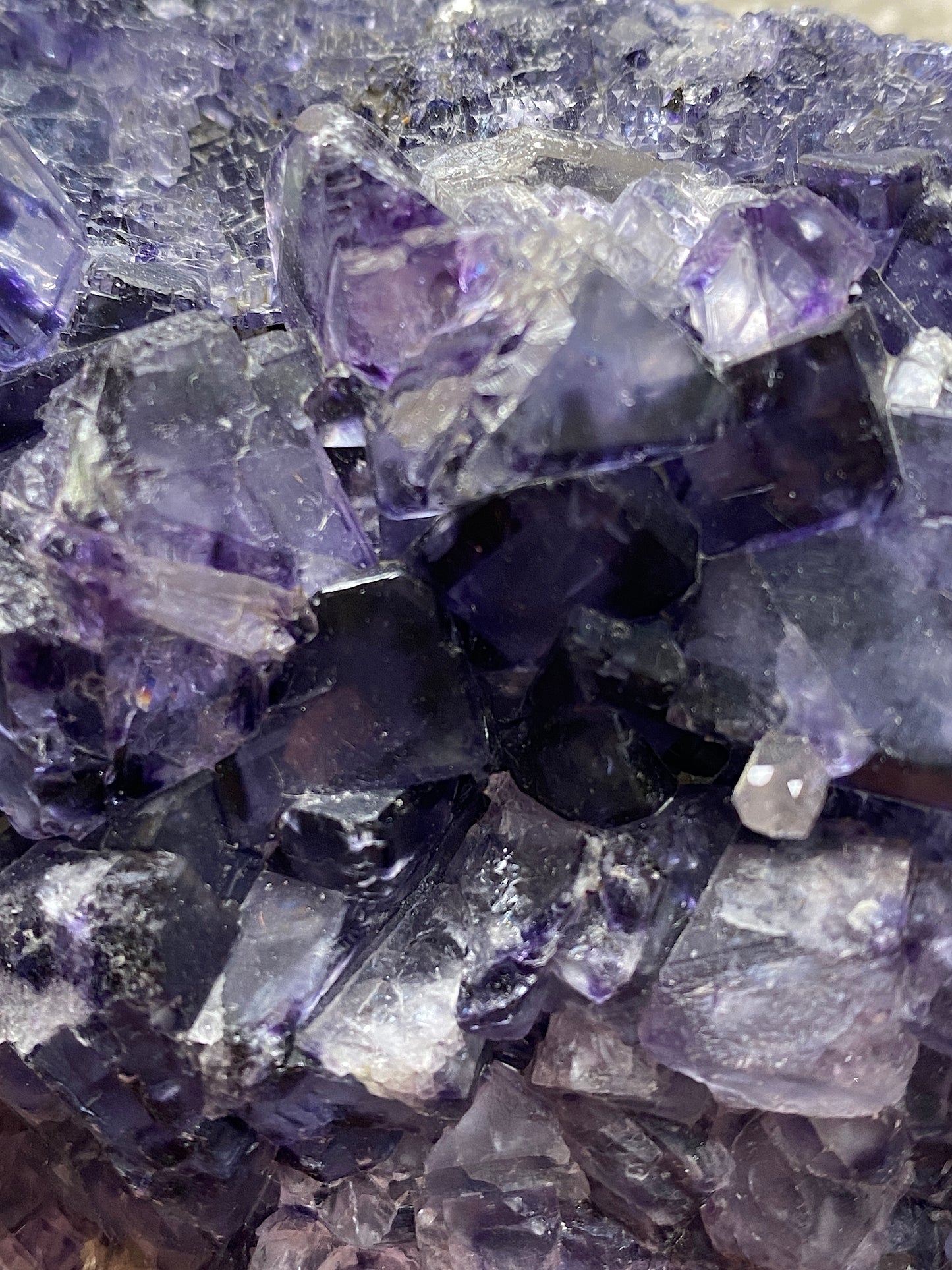 FLUORITE ON GRANITE : LARKIN'S QUARRY, CONNACHT, IRELAND 442g MF4841