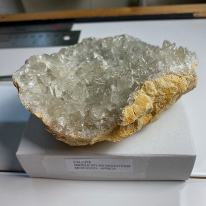 CALCITE - MIDDLE ATLAS MOUNTAINS,  DRAA-TAFILALET, MOROCCO. 360g. MF2124