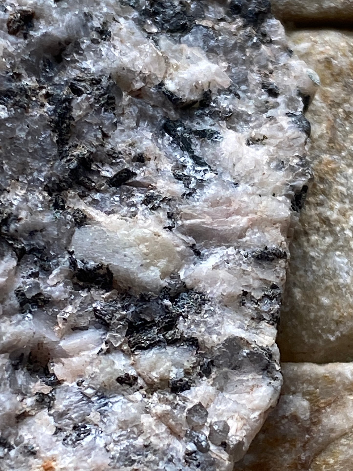 DALBEATTIE GRANITE : CRAIGNAIR QUARRY, DALBEATTIE, SCOTLAND  22g MF4847