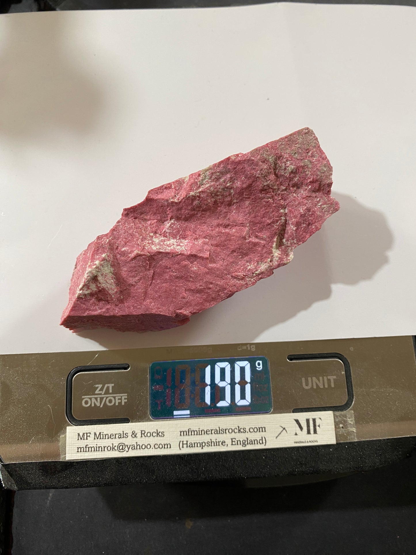 THULITE : LEKSVIK, NORD TRONDELAG, NORWAY. 190g MF4848
