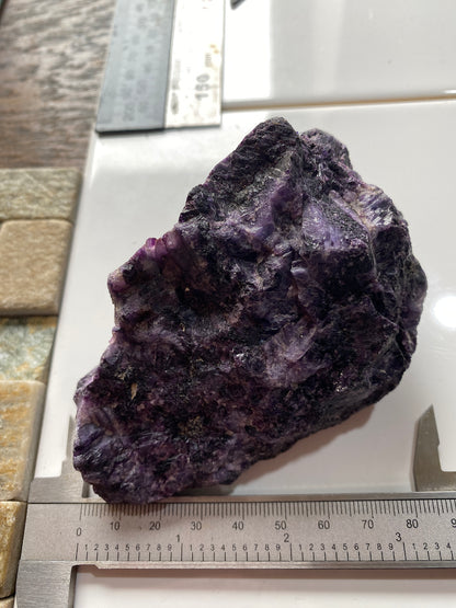 AMETHYST QUARTZ [ETC] : SCREEL HILL, CASTLE DOUGLAS, SCOTLAND  403g  MF4857
