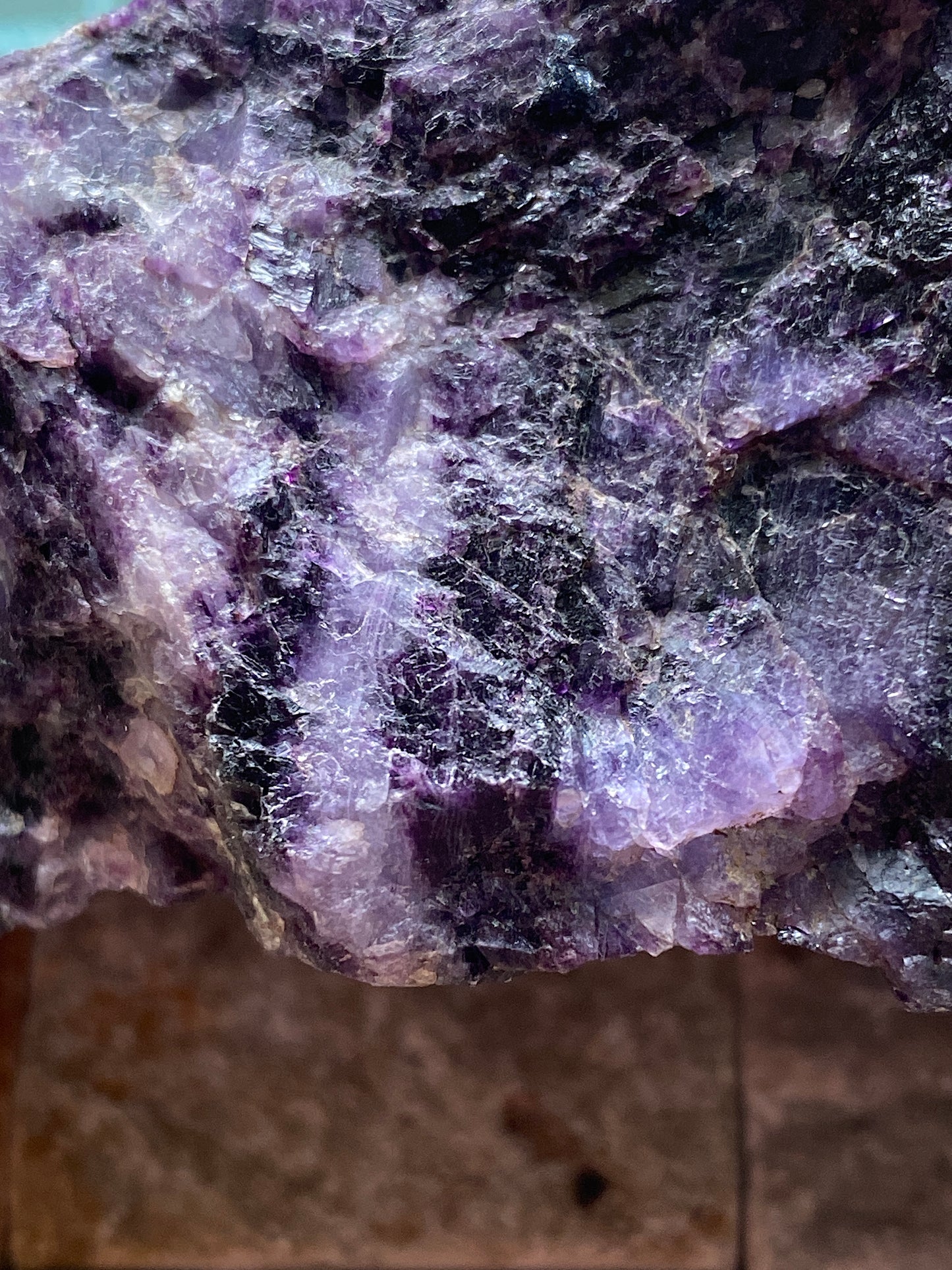 AMETHYST QUARTZ [ETC] : SCREEL HILL, CASTLE DOUGLAS, SCOTLAND  403g  MF4857