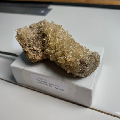 CALCITE - MACHEN QUARRY, CAERPHILLY, WALES. 94g. MF2116