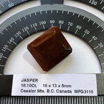 JASPER - CASSIER MOUNTAINS, BRITISH COLUMBIA, CANADA. 18.10Ct MFG3110