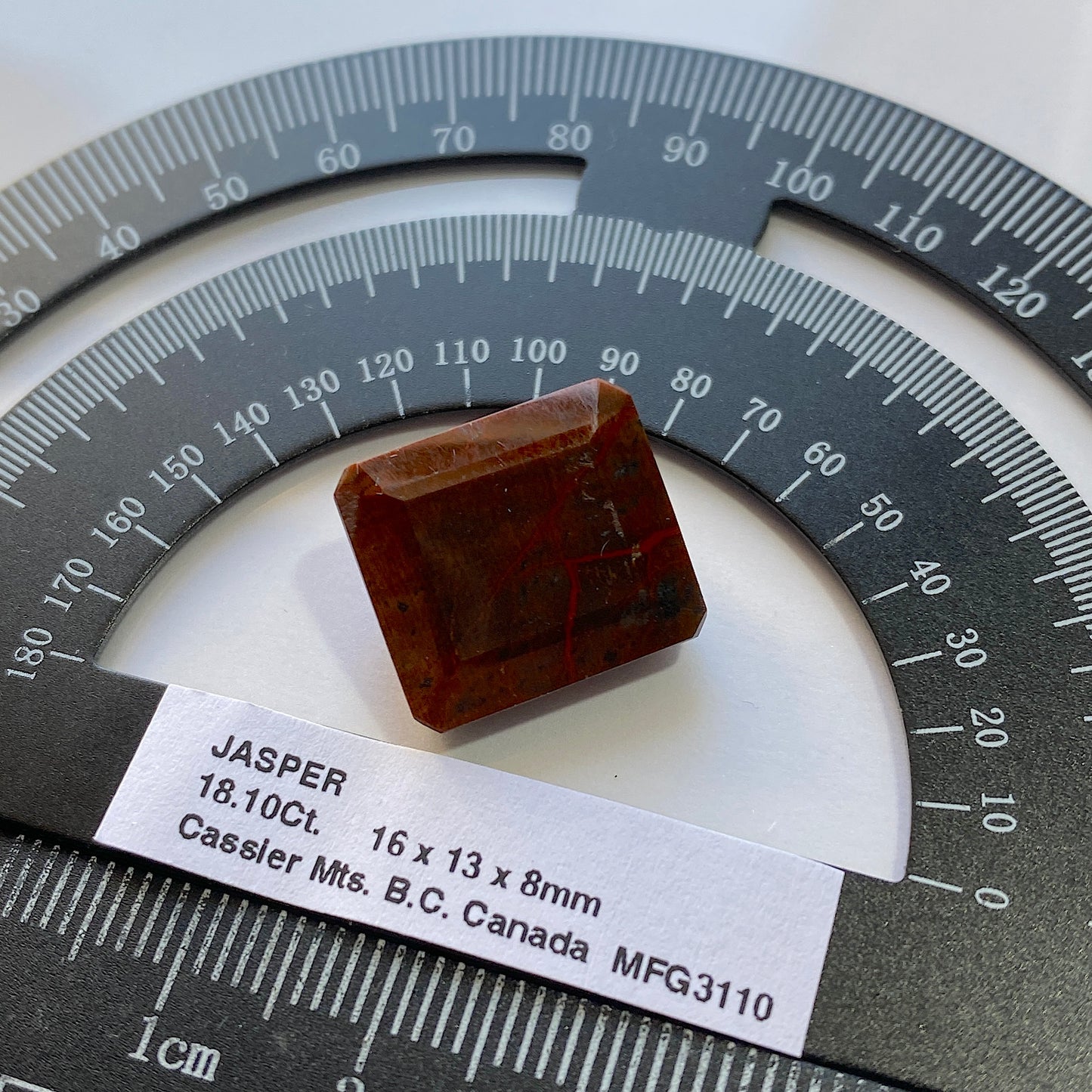 JASPER - CASSIER MOUNTAINS, BRITISH COLUMBIA, CANADA. 18.10Ct MFG3110