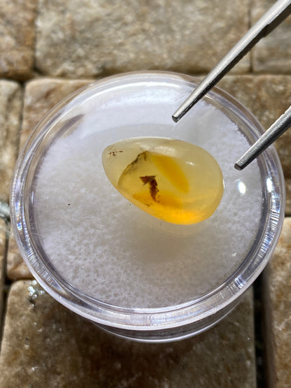 OPAL NATURAL GEMSTONE WITH DENDRITES : SARDINIA, ITALY  5.05Ct. MFG4848