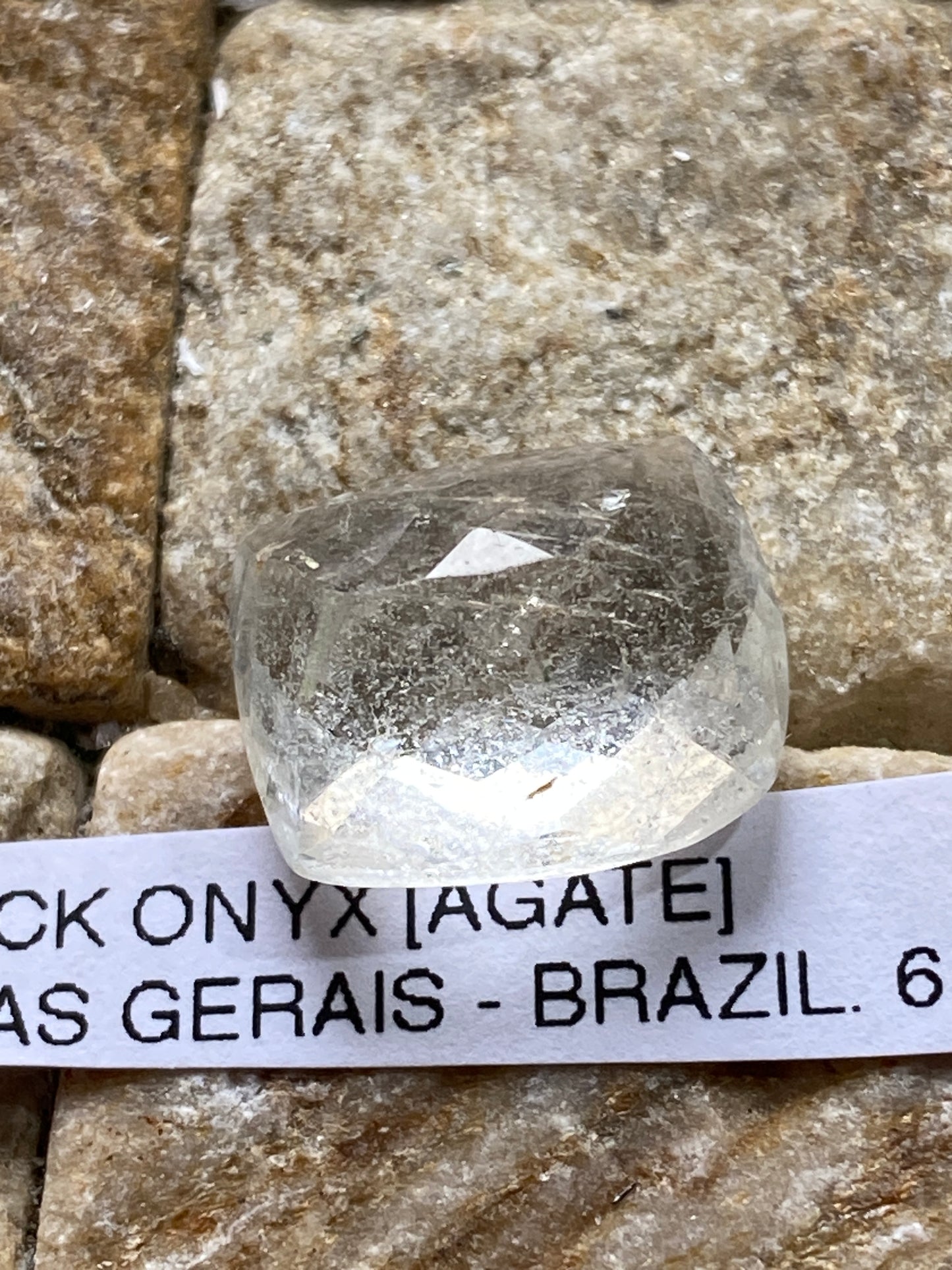 GOSHENITE BERYL NATURAL GEMSTONE : ERONGO MTS., NAMIBIA 8.15Ct. MFG4850