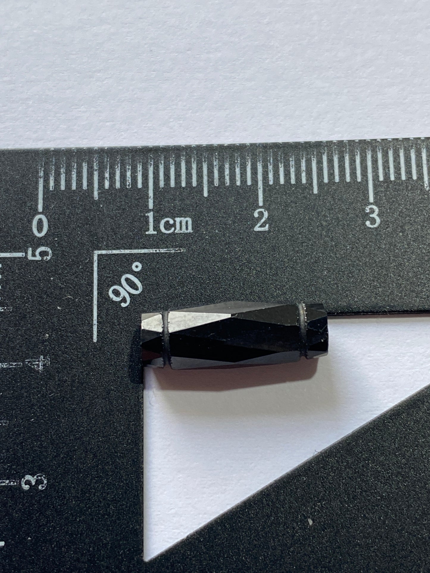 BLACK ONYX NATURAL GEMSTONE : MINAS GERAIS, BRAZIL. 6.65Ct. MFG4851