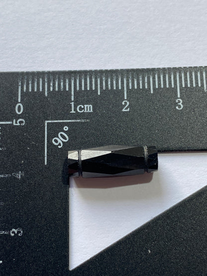 BLACK ONYX NATURAL GEMSTONE : MINAS GERAIS, BRAZIL. 6.65Ct. MFG4851