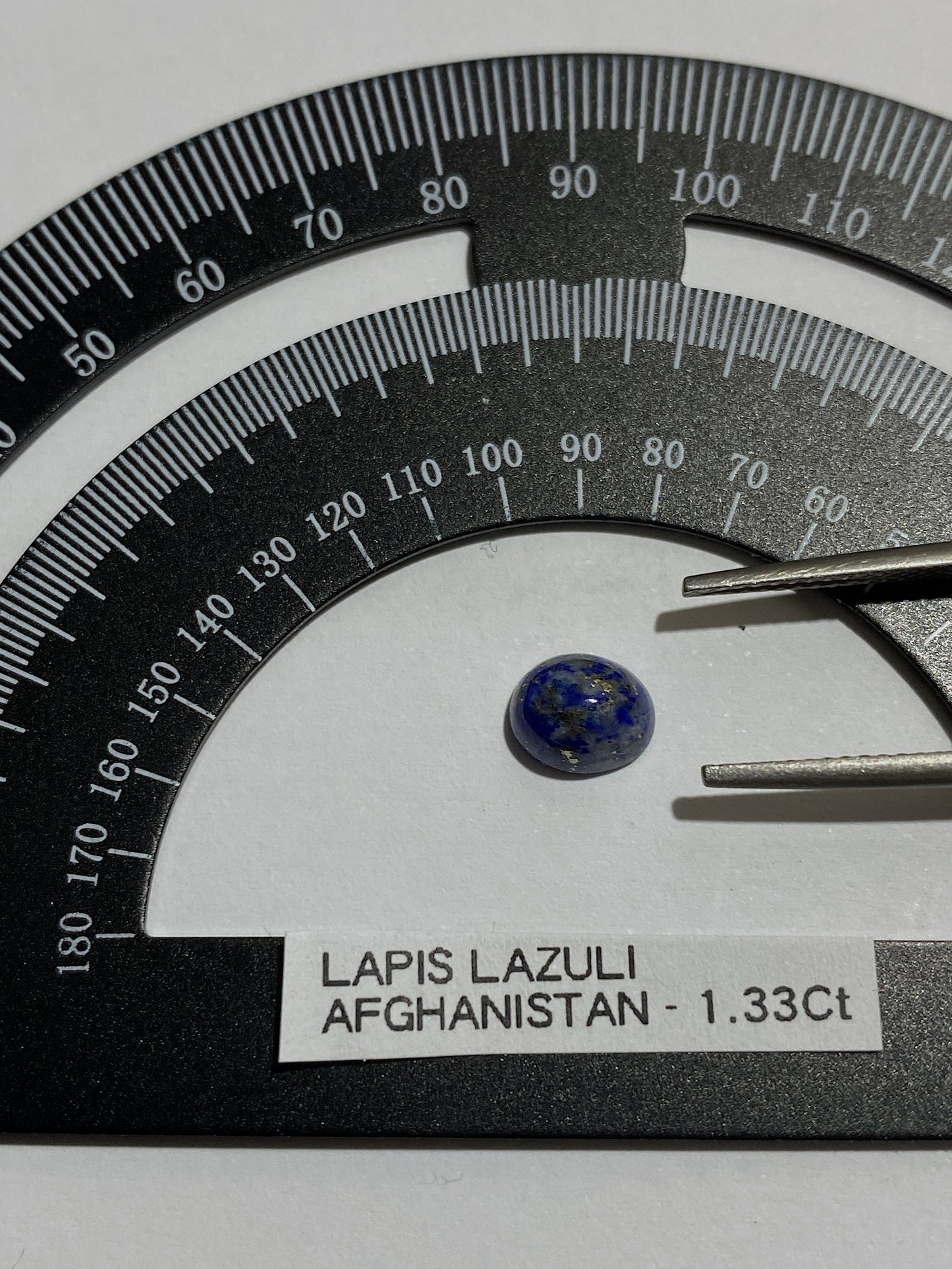 LAPIS LAZULI NATURAL GEMSTONE : BADAKHSHAN, AFGHANISTAN 1.33Ct MFG4852