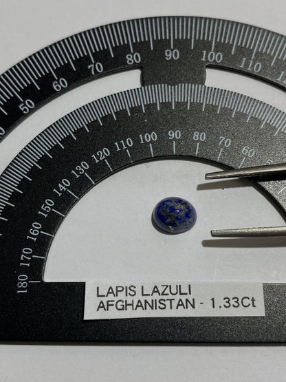 LAPIS LAZULI NATURAL GEMSTONE : BADAKHSHAN, AFGHANISTAN 1.33Ct MFG4852