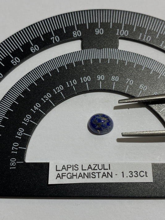 LAPIS LAZULI NATURAL GEMSTONE : BADAKHSHAN, AFGHANISTAN 1.33Ct MFG4852
