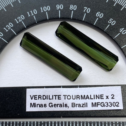 TOURMALINE GEMSTONES FINE QUALITY - ARACUAI, MINAS GERAIS, BRAZIL 6.59Ct. MFG3302