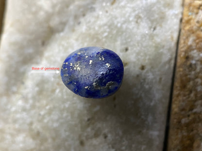 LAPIS LAZULI NATURAL GEMSTONE : BADAKHSHAN, AFGHANISTAN 1.33Ct MFG4852