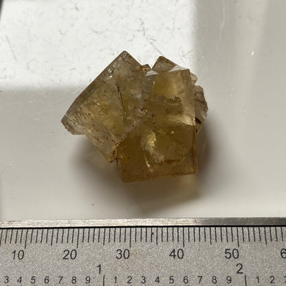 FLUORITE TWIN - HILTON MINE, SCORDALE, CUMBRIA. 18g MF2140