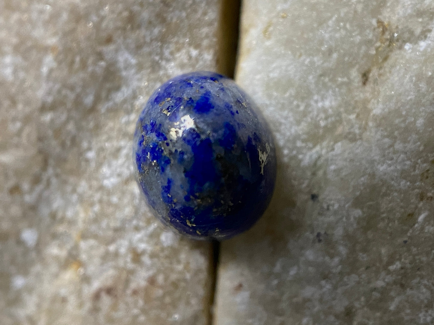 LAPIS LAZULI NATURAL GEMSTONE : BADAKHSHAN, AFGHANISTAN 1.33Ct MFG4852