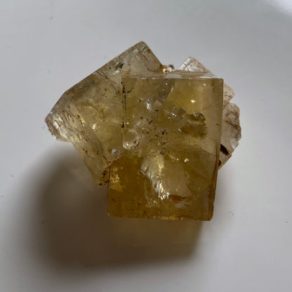 FLUORITE TWIN - HILTON MINE, SCORDALE, CUMBRIA. 18g MF2140