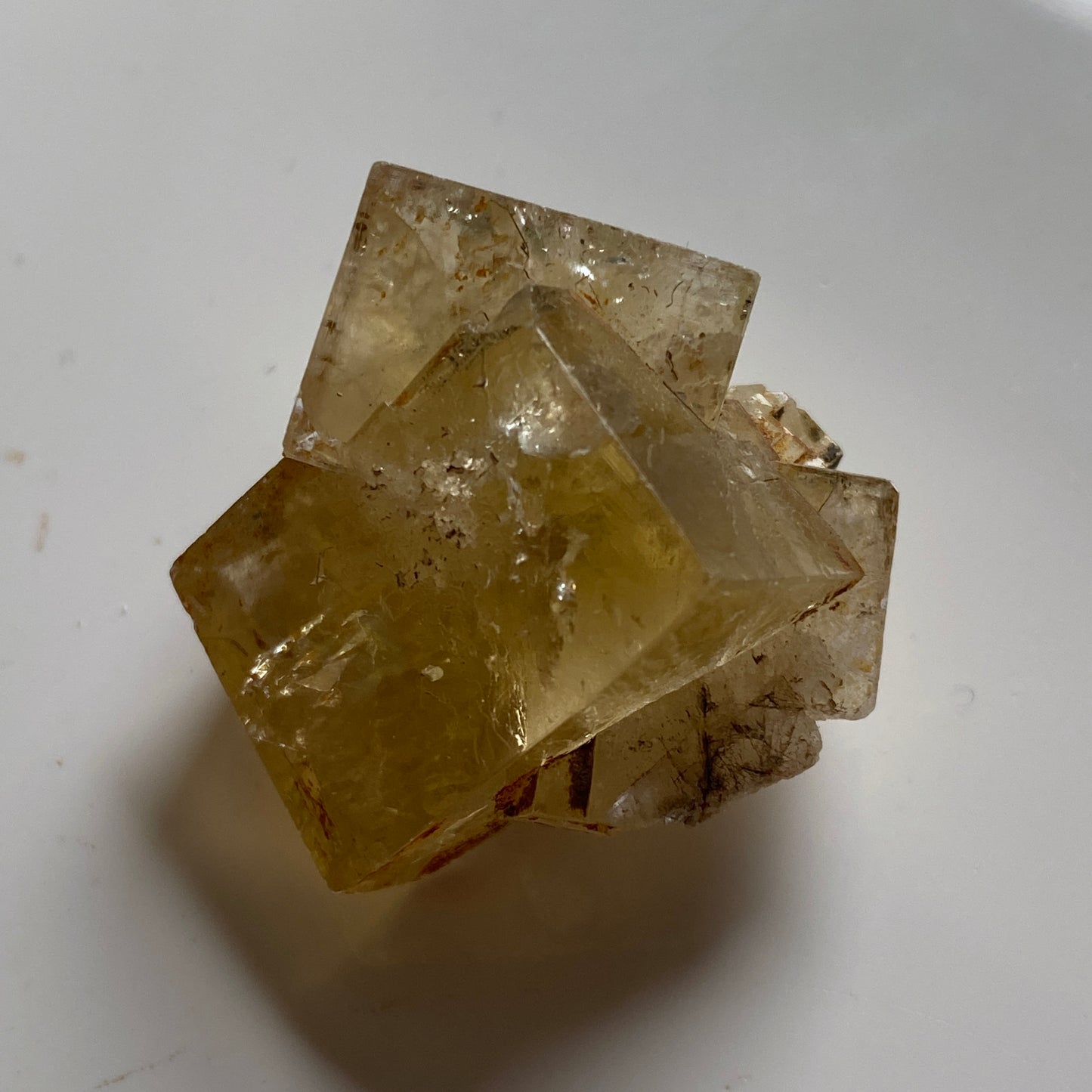 FLUORITE TWIN - HILTON MINE, SCORDALE, CUMBRIA. 18g MF2140