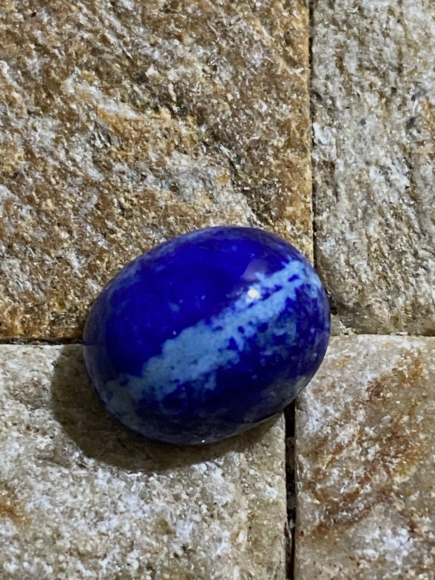 LAPIS LAZULI NATURAL GEMSTONE : LADJUAR MEDAM, AFGHANISTAN 4.91Ct MFG4954