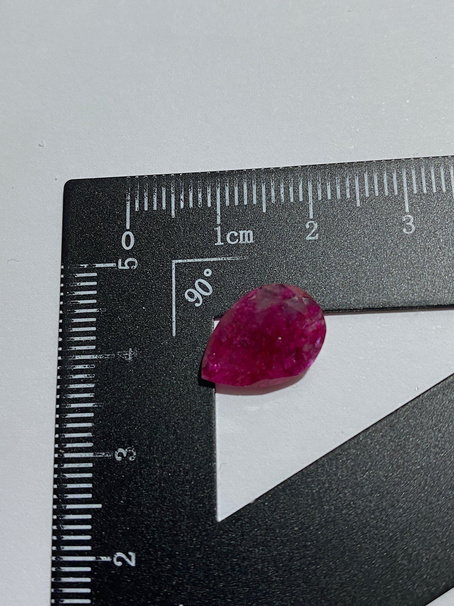 RUBY CORUNDUM NATURAL GEMSTONE : ANDREFANA, MADAGASCAR 3.45Ct MFG4855