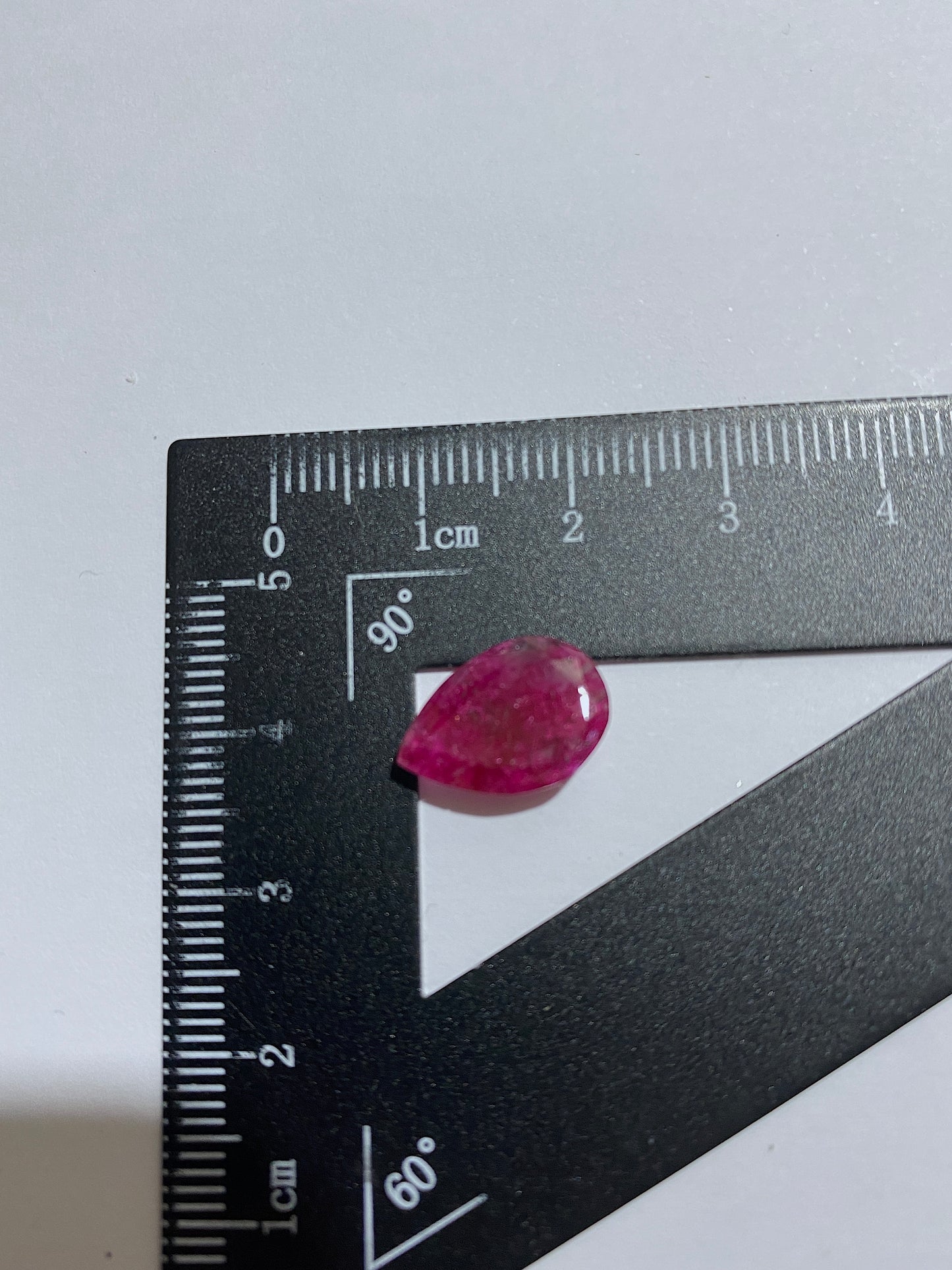 RUBY CORUNDUM NATURAL GEMSTONE : ANDREFANA, MADAGASCAR 3.45Ct MFG4855