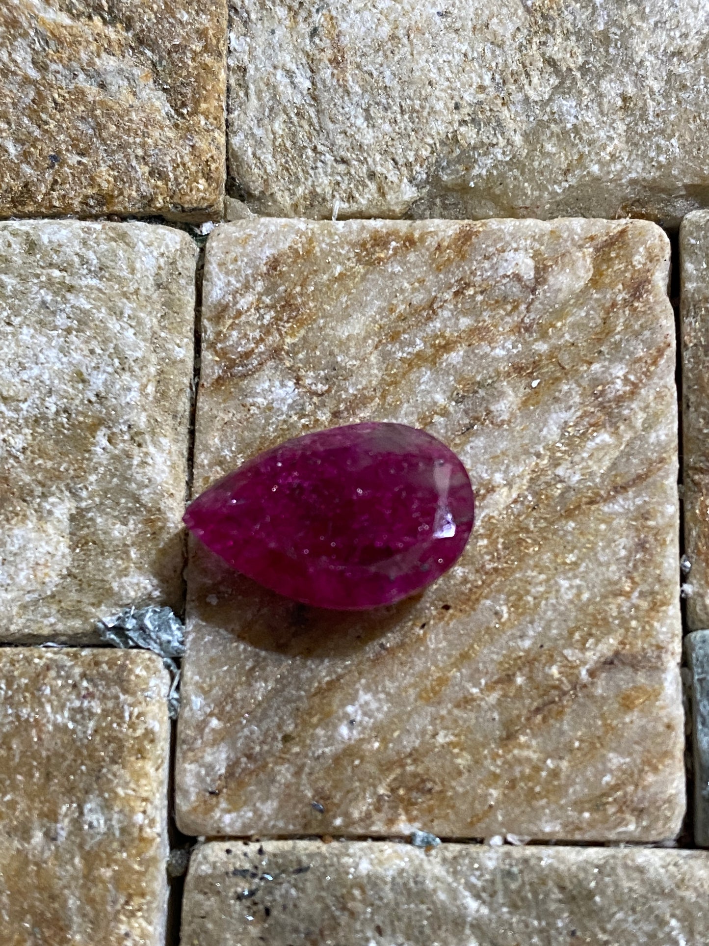 RUBY CORUNDUM NATURAL GEMSTONE : ANDREFANA, MADAGASCAR 3.45Ct MFG4855