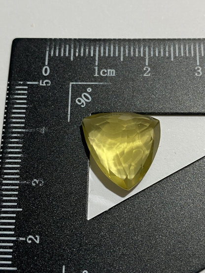 CITRINE QUARTZ NATURAL GEMSTONE : DIAMANTINA, BRAZIL 8.85Ct. MFG4857