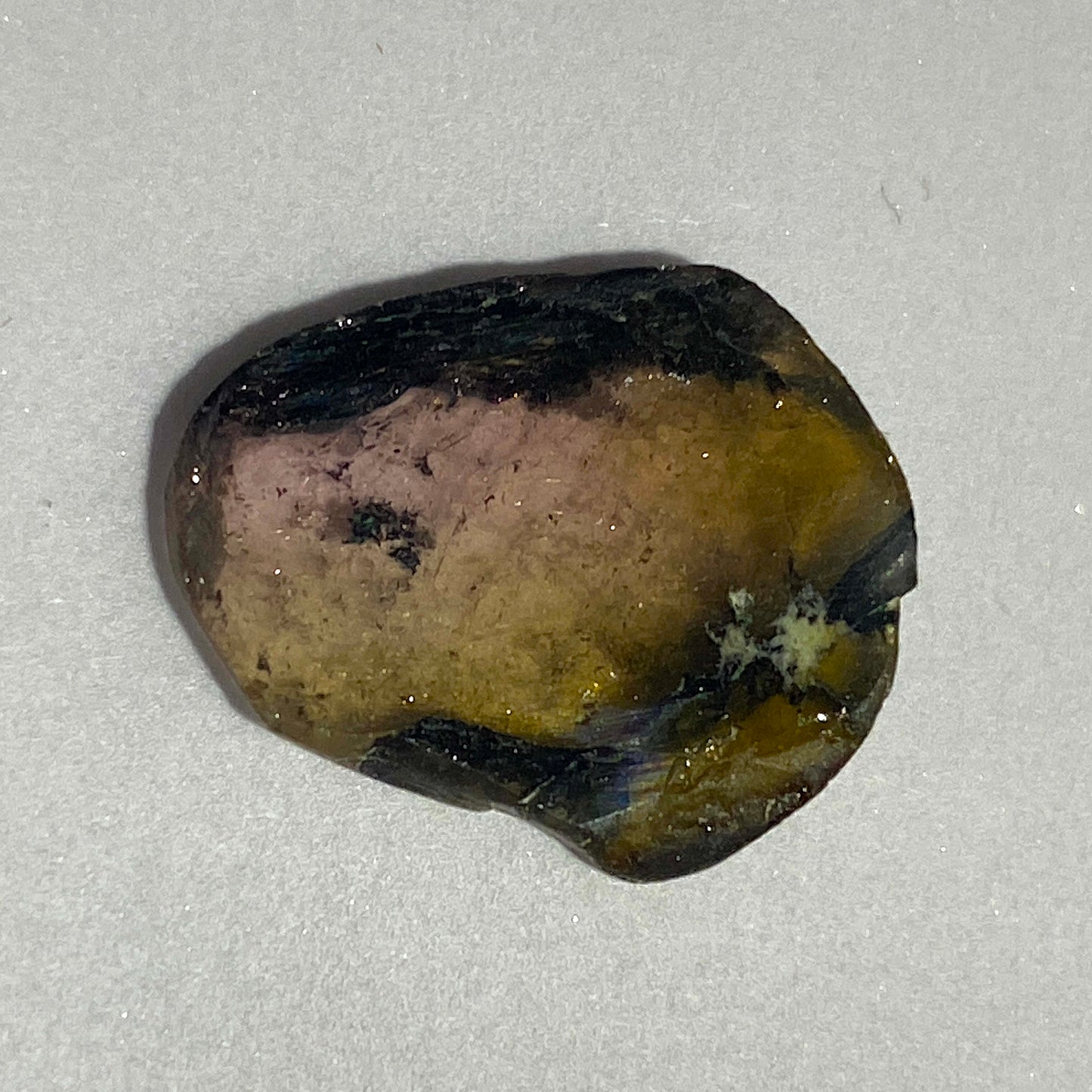 TOURMALINE GEMSTONE SLICES x 19 - MINAS GERAIS, BRAZIL  80Ct MFG3775