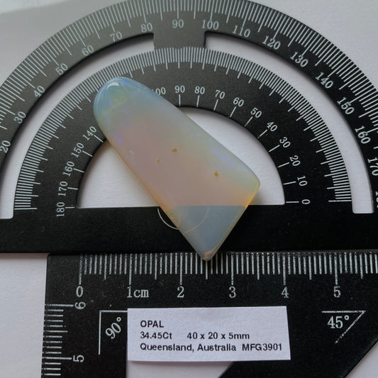 OPAL NATURAL MINED GEMSTONE FROM QUEENSLAND, AUSTRALIA LARGE 34.45Ct MFG3901