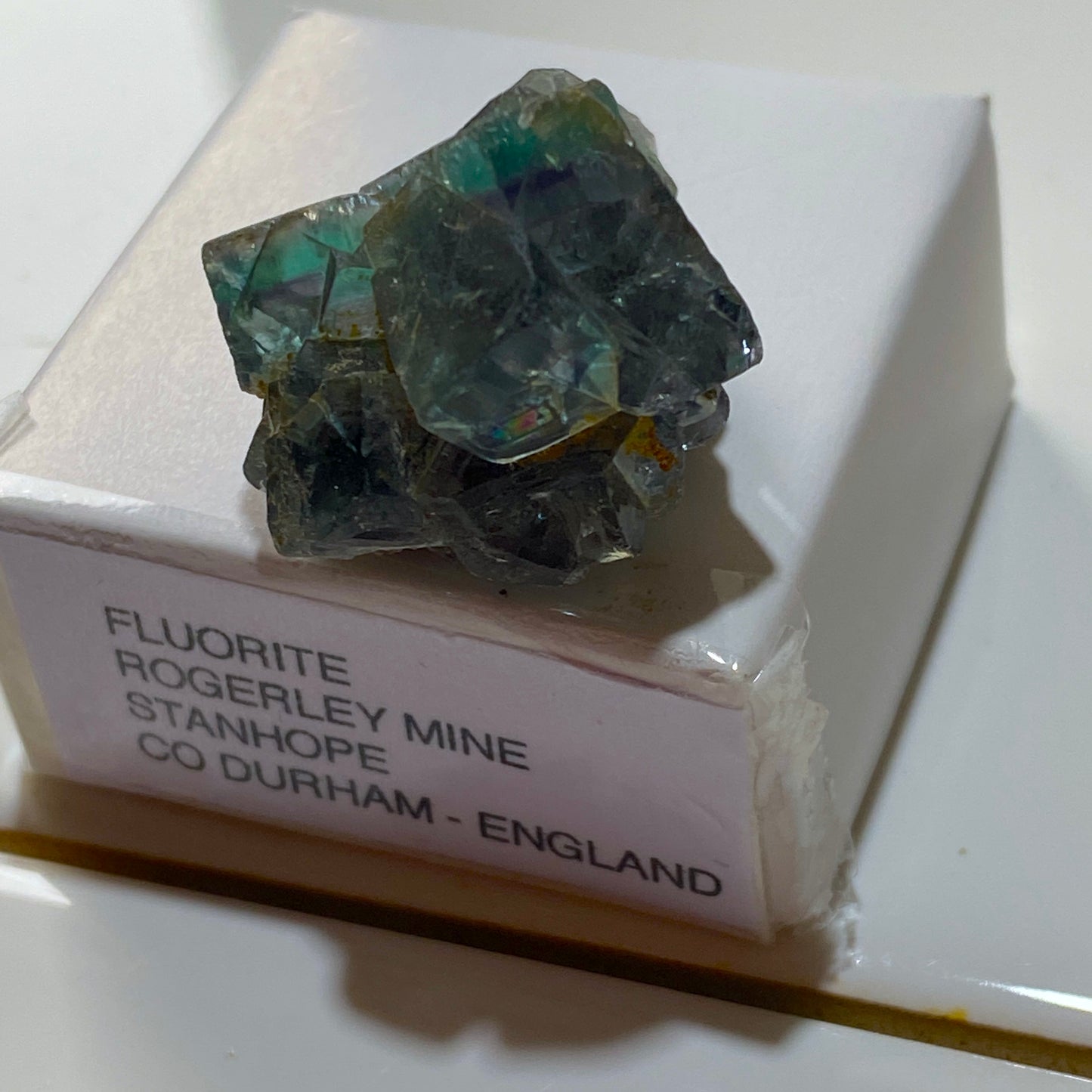 FLUORITE - ROGERLEY MINE, STANHOPE, CO DURHAM, ENGLAND 12g. MF2142