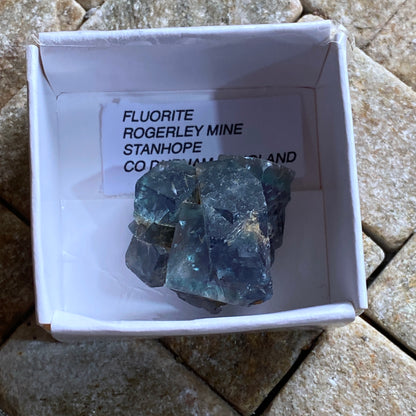 FLUORITE - ROGERLEY MINE, STANHOPE, CO DURHAM, ENGLAND 12g. MF2142