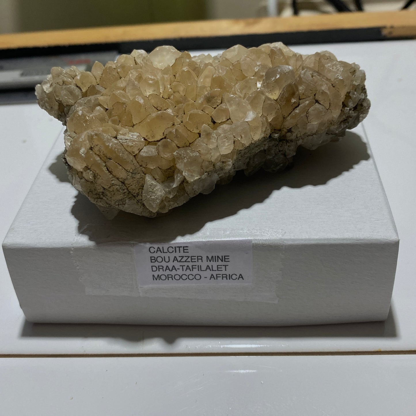 CALCITE - BOU AZZER MINE, DRAA-TAFILALET, MOROCCO, AFRICA 184g MF2139